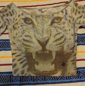 Jaguar crop top